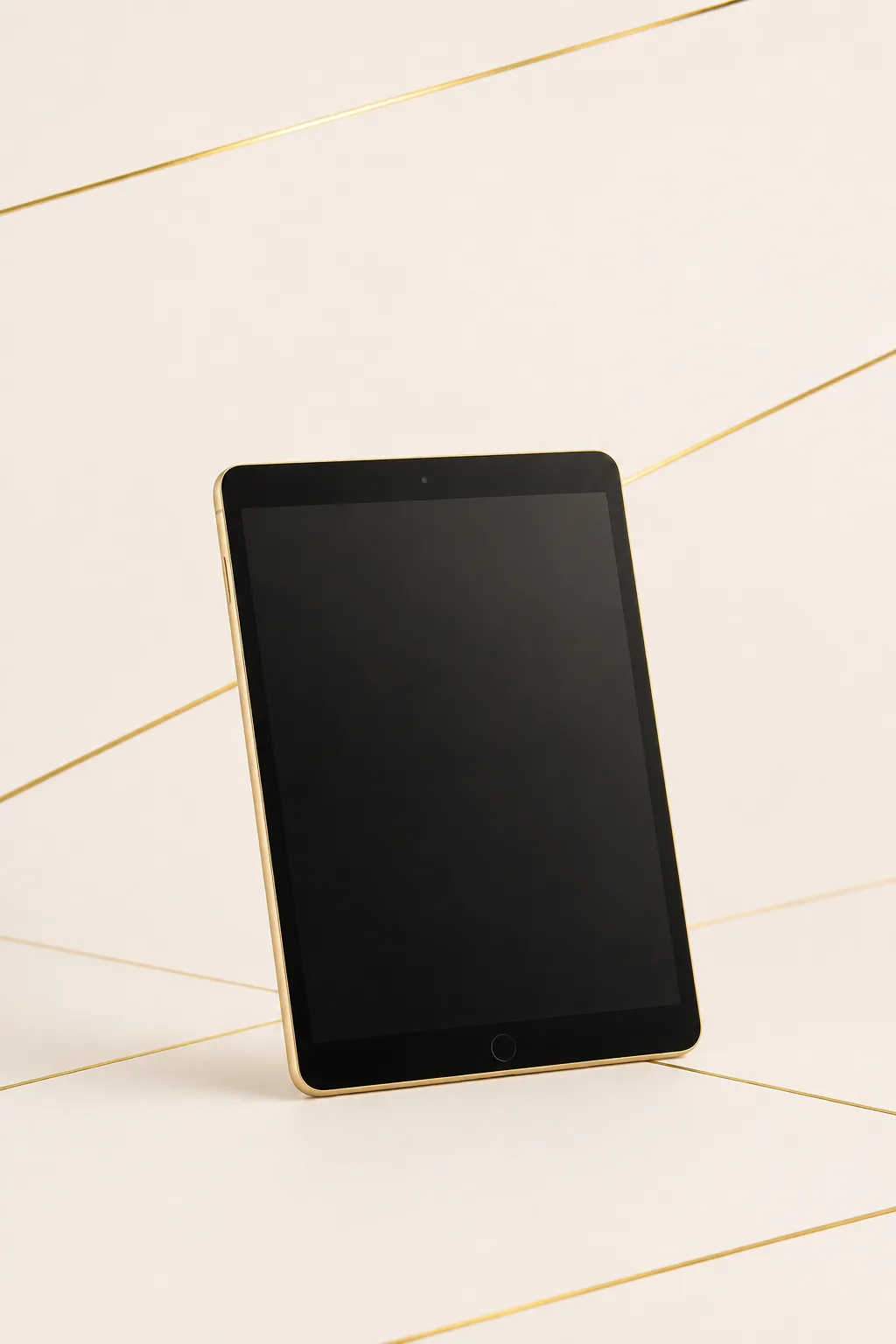 Tablette dorée, réparation tablette